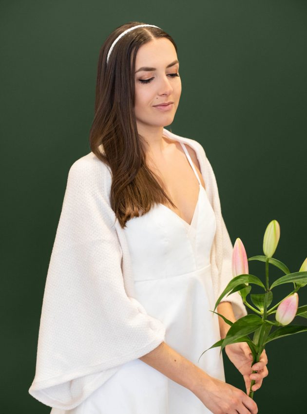 warme Jacke Winterhochzeit